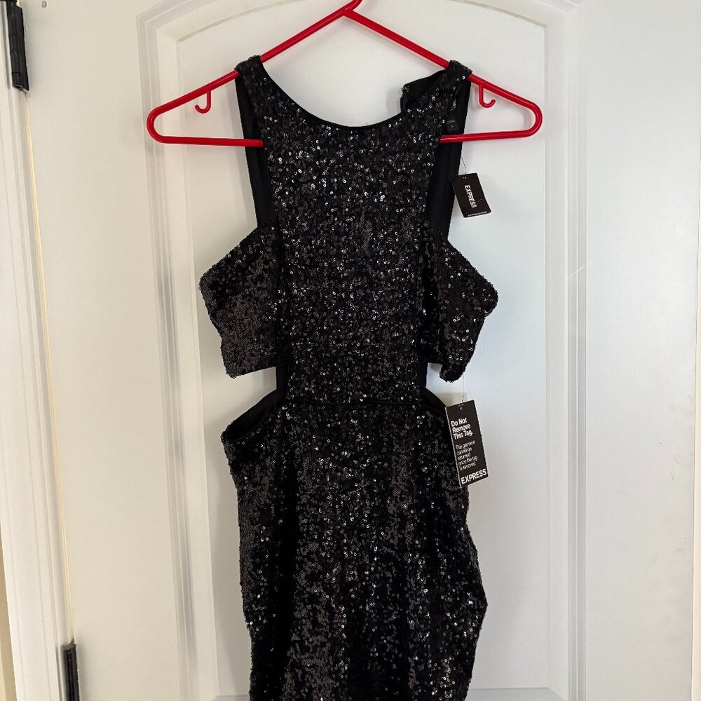 Black Sequence Dress